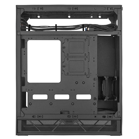 Caja Pc Silverstone Atx F1 Tempered Glass - Negro