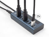 EAN 4043619642885 - DeLOCK 64288 hub de interfaz USB 3.2 Gen 1 (3.1 Gen 1) Type-C 10000 Mbit/s Azul imagen 3