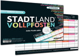 Stadt Land Vollpfosten - Junior Edition - Din A4