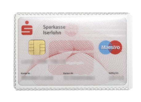 Funda Protectora Duradera Para Tarjetas De Identificación 54x 86 Mm Para Tarjetas V. 10 Unidades Trans
