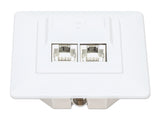 EAN 0766623771900 - Intellinet 771900 toma de corriente 2 x RJ-45 Blanco imagen 4