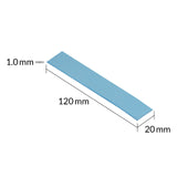 Arctic Thermal Pad Tp-3 120x20mm, T:1.0mm, Pack De 4pcs
