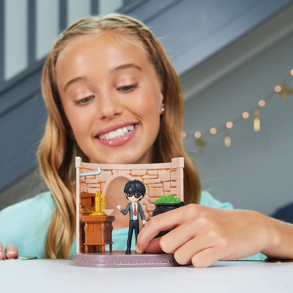 Figura Magical Minis Aula De Pociones Harry Harry Potter Wizarding World