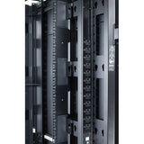 Apc Cable Containment Brackets With Pdu Mounting Abrazaderas De Montaje De Pdu Negro Para Netshelter Sx