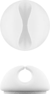 Goobay Organización De Cables Para Escritorio Blanco 95183