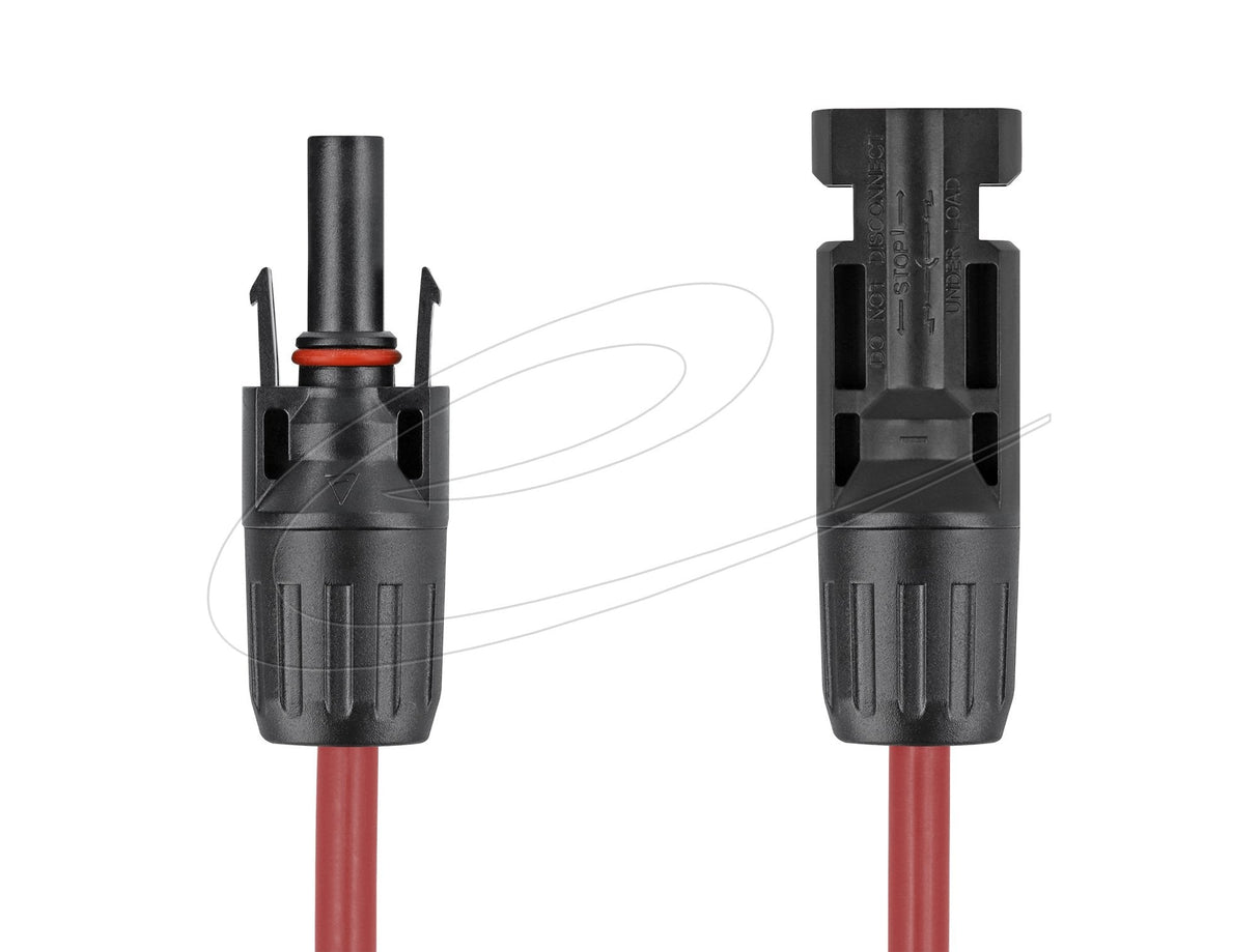 Delock Dl4 Solar Cable 6 Mm² Macho A Hembra 3 M Rojo