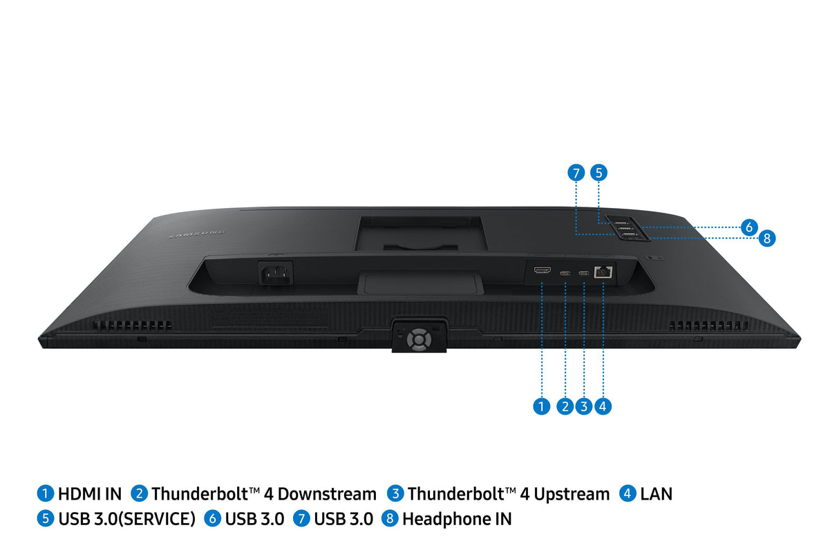 Samsung Viewfinity S80tb 68,6 Cm (27") 3840 X 2160 Pixeles 4k Ultra Hd Led Negro