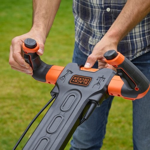 EAN 5035048682852 - Black & Decker BEMW481ES Cortacésped manual Corriente alterna Naranja imagen 12