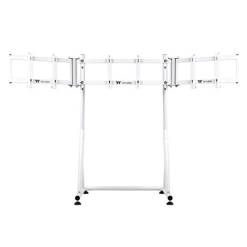 Soporte Para 3 Monitores De 32" Thermaltake Triple Racing Blanco