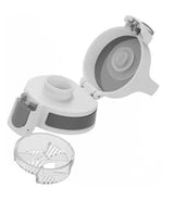 Botella Sigg Total Clear One Myplanet "Antracita" 0,75 L Transparente/Gris, Cierre Con Una Sola Mano One