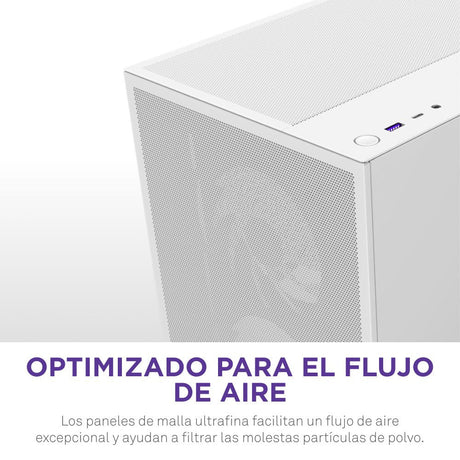 EAN 5056547205861 - NZXT H5 Flow RGB Midi Tower Blanco imagen 13