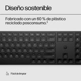 Teclado Inglés Hp Inalámbrico Programable 450