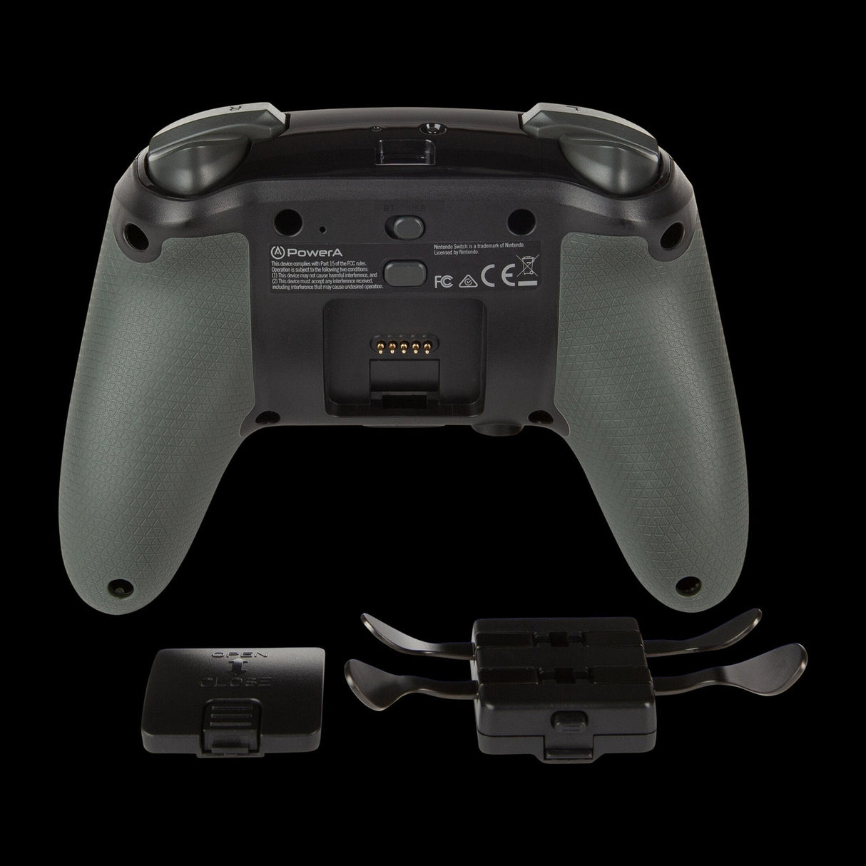 Gamepad 1515672-01, Fusion Pro, Cablelos, Schwarz