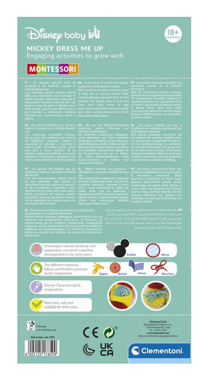 Clementoni Baby Mickey - Visteme, 17859