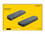 Delock Hdmi Kvm Switch 4k 60 Hz - Usb 3.0 Con Audio