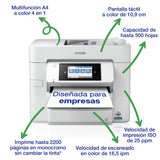 EAN 8715946701554 - Epson WorkForce Pro WF-C4810DTWF Inyección de tinta A4 4800 x 2400 DPI 36 ppm Wifi imagen 9