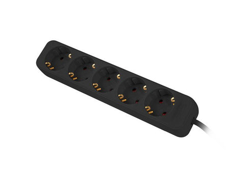 EAN 5901969429190 - Lanberg PS0-05F-0150-BK base múltiple 1,5 m 5 salidas AC Interior Negro imagen 4