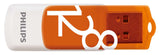 Pendrive Philips Usb 2.0  128gb Vivid Edition Orange