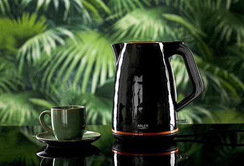 Adler Ad 1277 B Tetera Eléctrica 1,7 L Negro 2200 W