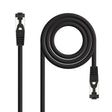 EAN 8433281015906 - Nanocable 10.20.2001-BK cable de red Cat8.1 S/FTP (S-STP) imagen 1
