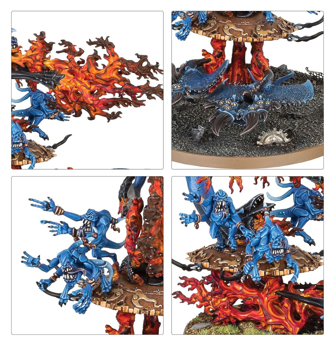 Warhammer Aos - Battleforce Disciples Of Tzeentch : Cavalcade Du Feu Maudit