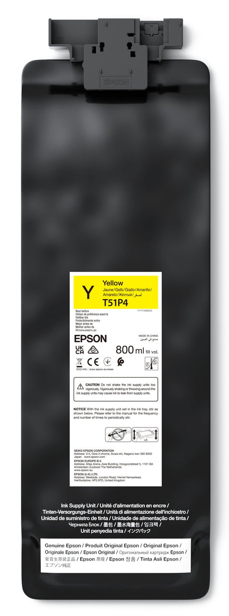 EAN 8715946731216 - Epson UltraChrome GS3 cartucho de tinta 1 pieza(s) Original Amarillo imagen 1