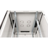 Roline 19-Zoll Netzwerkschrank Basic 42 He, 800x1000 Bxt Glastr Grau