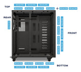 Caja Pc  E-Atx Case Ai Pro 1500 Workstation Uk80.15.42 Negra