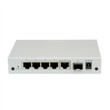 Roline Gigabit Ethernet Switch 6 Ports (5x 10 100 1000 + 1x Sfp), Websmart