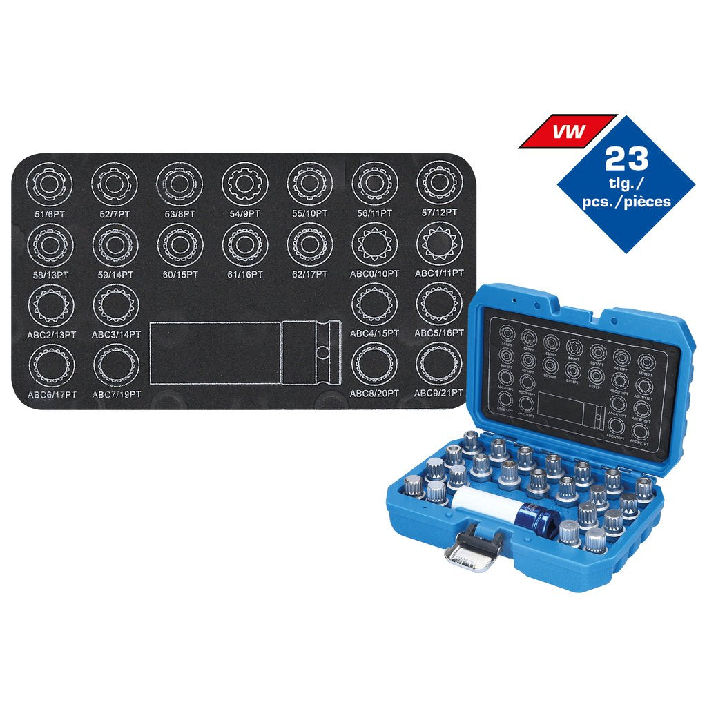 Brilliant Tools Felgenschloss-Sortiment Para Vw