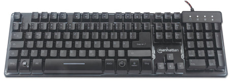EAN 0766623178457 - Manhattan 178457 teclado Juego USB QWERTY Español Negro imagen 13