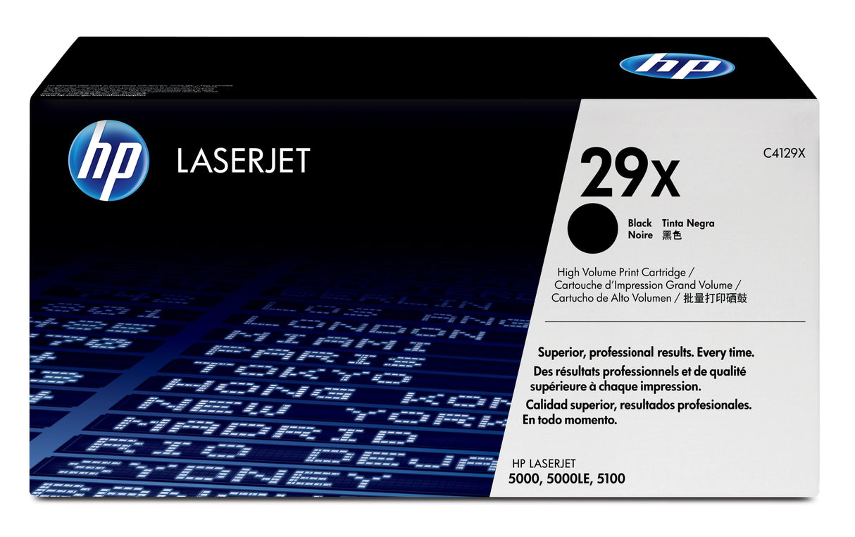 EAN 0088698191811 - HP 29X High Yield Black Original LaserJet Toner Cartridge cartucho de tóner 1 pieza(s) Negro imagen 1