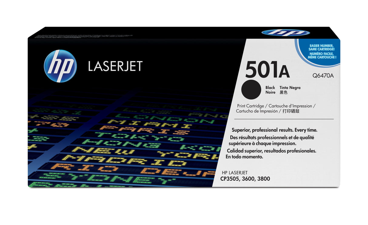 Toner Original Hp Negro Q6470a