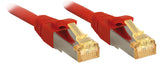 Lindy Cable De Red Cat6a S Ftp Lsoh Cat7 Rohcable Rojo0.50m