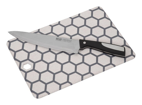 EAN 4260403578728 - Resto Kitchenware 95403 tabla de cocina para cortar Rectangular Plástico Gris, Blanco imagen 5