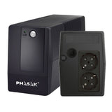 Sai Línea Interactiva Phasak Basic Interactive 600 Va 600va-360w 2 Salidas Formato Torre