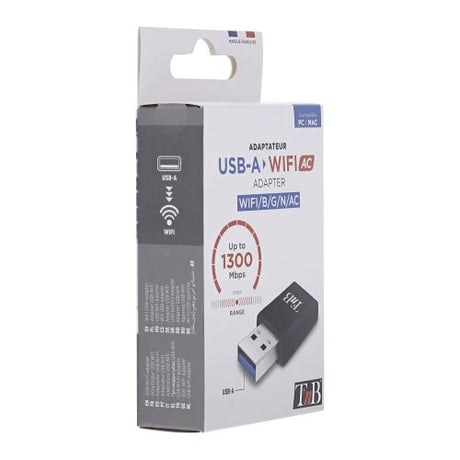 EAN 3303170098431 - T'nB ADWF1300ACN adaptador y tarjeta de red WLAN 1300 Mbit/s imagen 4