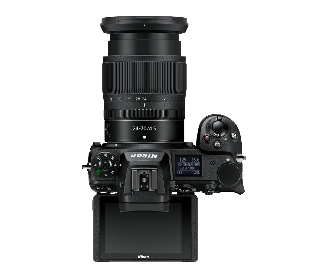 Cámara Evil Nikon Z 6ii + 24 70 F4 24.5 Mp 8.12 Cm Iso 100 51 200 Wifi Dual Expeed Negro