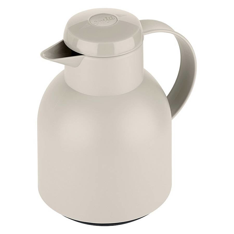 Emsa Samba Insulated Jug Quick-Press Quickpress 1l Powder Gris (3100600023)