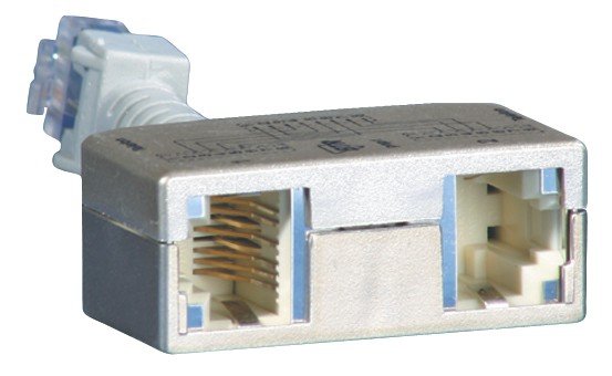 EAN 4250184102090 - BTR NETCOM Cable sharing Adapter pnp 1 divisor de red Plata imagen 1