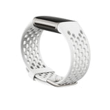 Fitbit Charge 5 Grupo De Rock Blanco Silicona