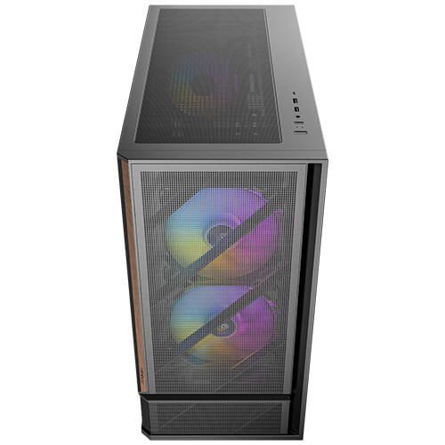 Caja  Pc  Antec P30 Argb Mid-Tower Atx 2xvent 140mm + 3xvent 120mm Pwm Negra