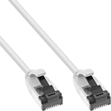 Inline® Cable De Red Slim, U/Ftp, Cat.8.1, Tpe Halogen-Free, Blanco 3m