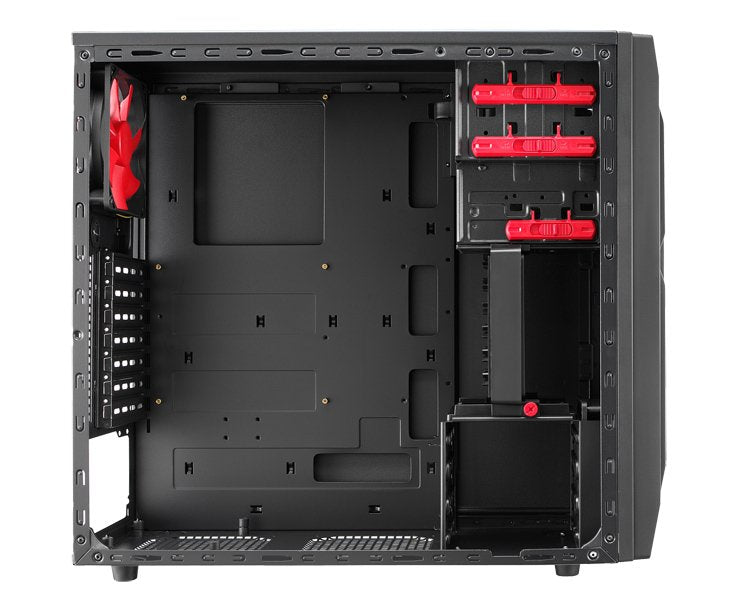 Caja Pc Chieftec Lf-02b-Op Carcasa De Ordenador Midi Tower Negro