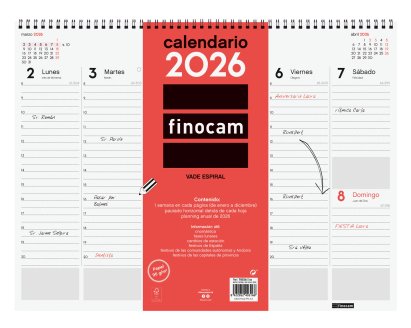 EAN 8422952403166 - Finocam 780260026 planificador imagen 1