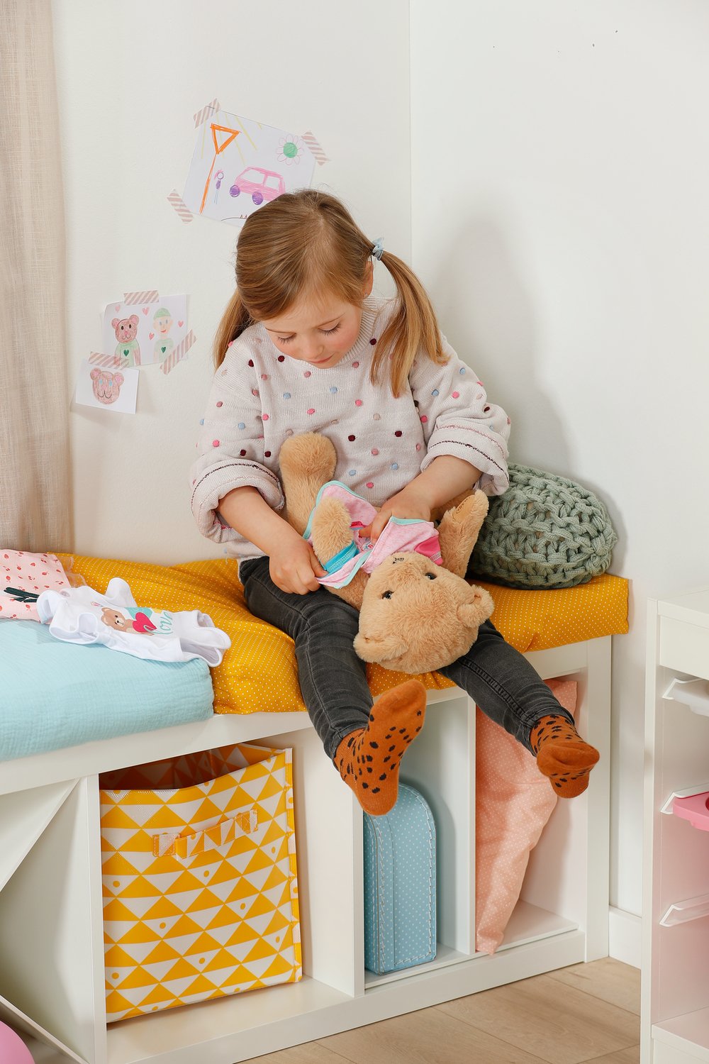 Zapf Creation Baby Born® Singing Teddy Alemán, Peluche 837962