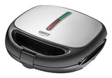 EAN 5902934834414 - Camry Premium CR 3042 sandwichera 800 W Acero inoxidable, Negro imagen 1
