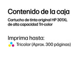 EAN 0199764693129 - HP 301XL High Yield Tri-color Original Ink Cartridge cartucho de tinta 1 pieza(s) Alto rendimiento (XL) C imagen 3