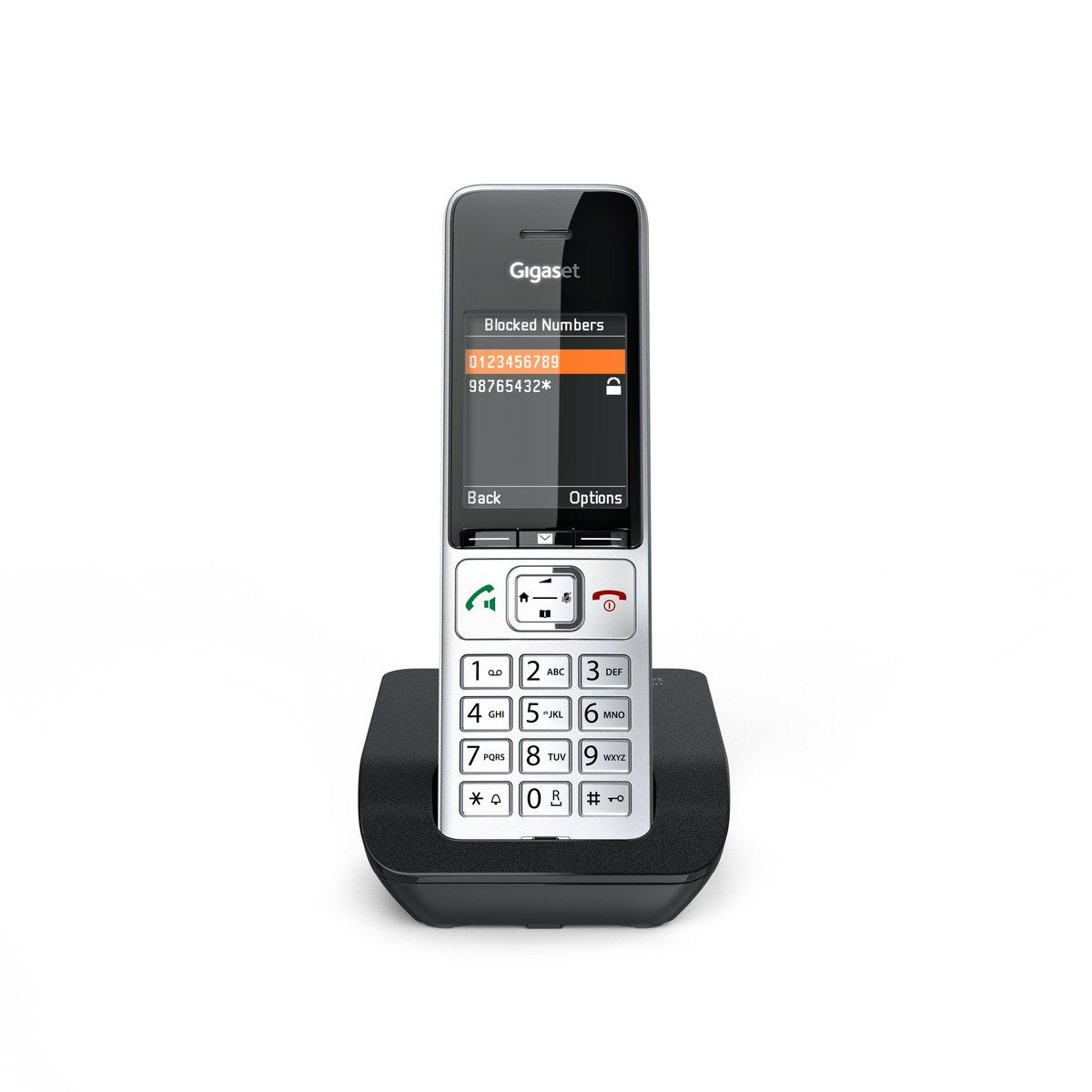 Gigaset Comfort 500 Plata Negro