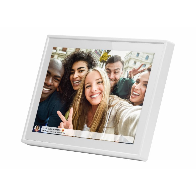 Braun Digiframe 1019 Wifi 25,7cm (10,1) White